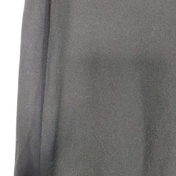 Women's Eileen Fisher Black Pull On Straight Leg Crepe Stretch Pants Size S - Picture 9 of 11